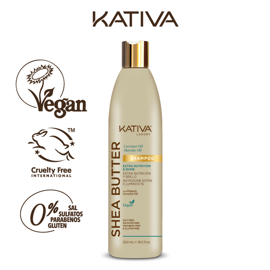 SHAMPOO SHEA BUTTER 550ML KATIVA
