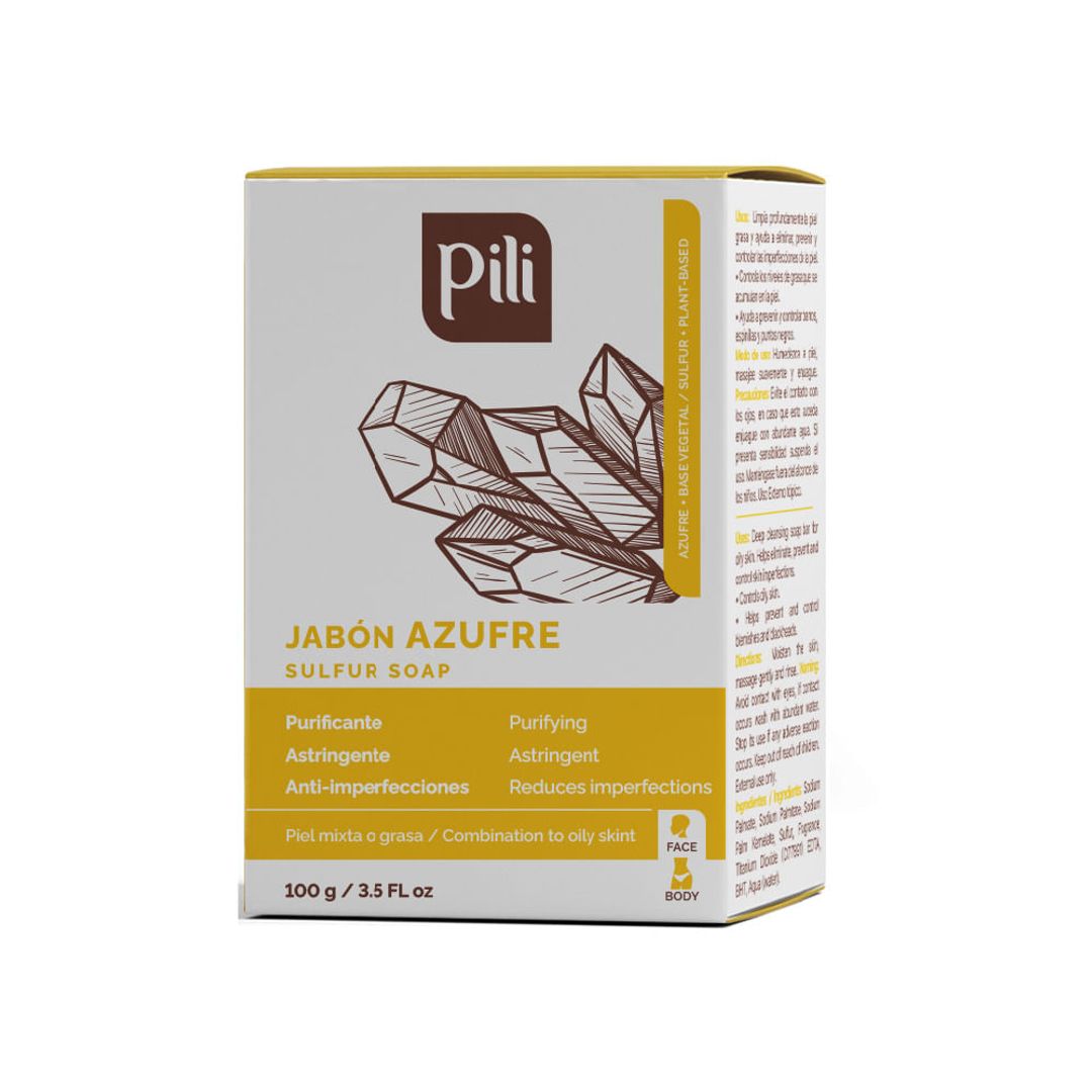 JABON PILI AZUFRE X 100 GR