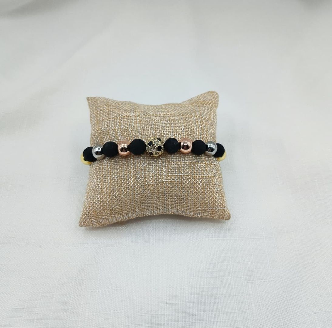 PULSERA BALON DORADO
