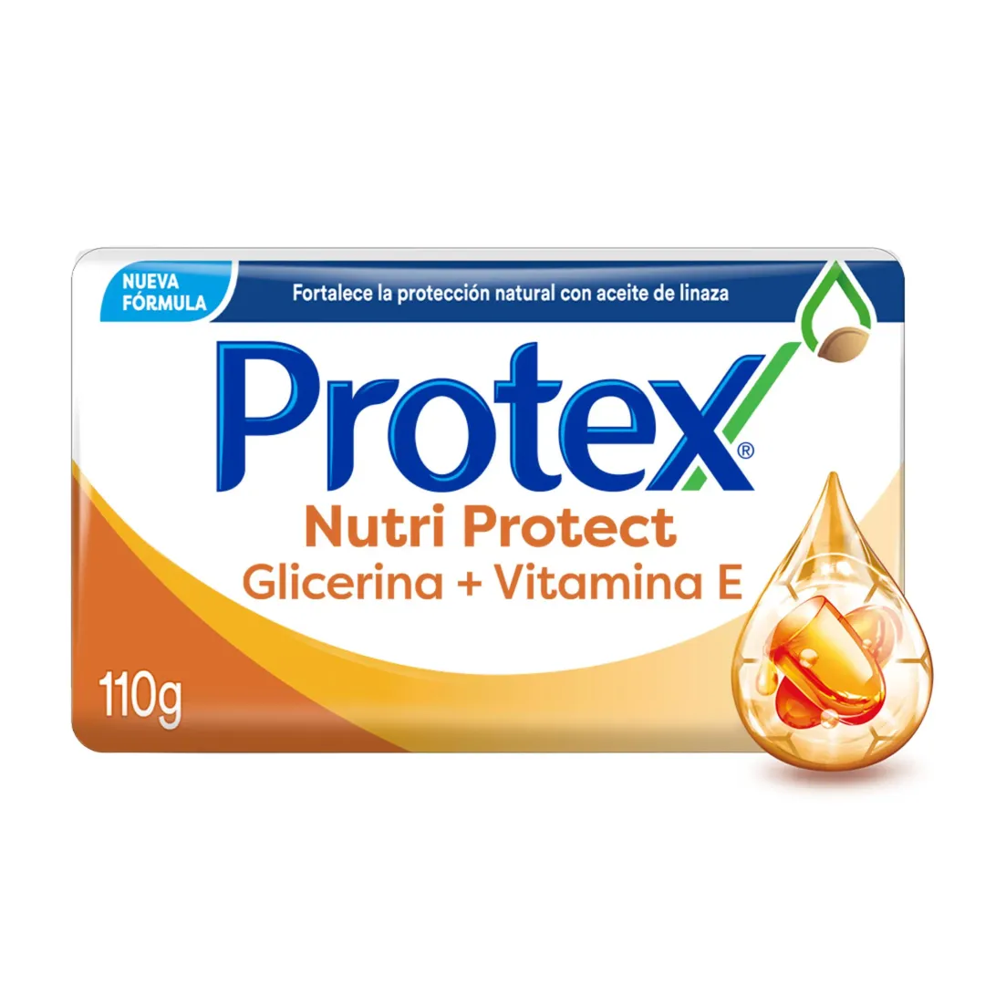 JABON PROTEX VITAMINA E X 110 GR PAQ X 6 UND