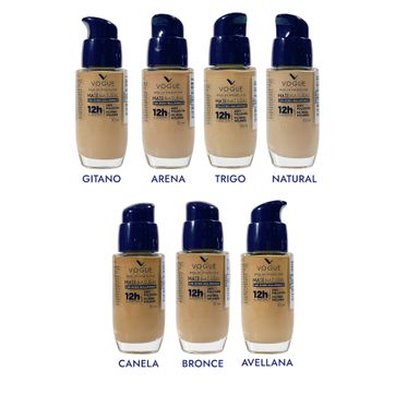 Imagen del producto Base Líquida Mate Natural de vogue.