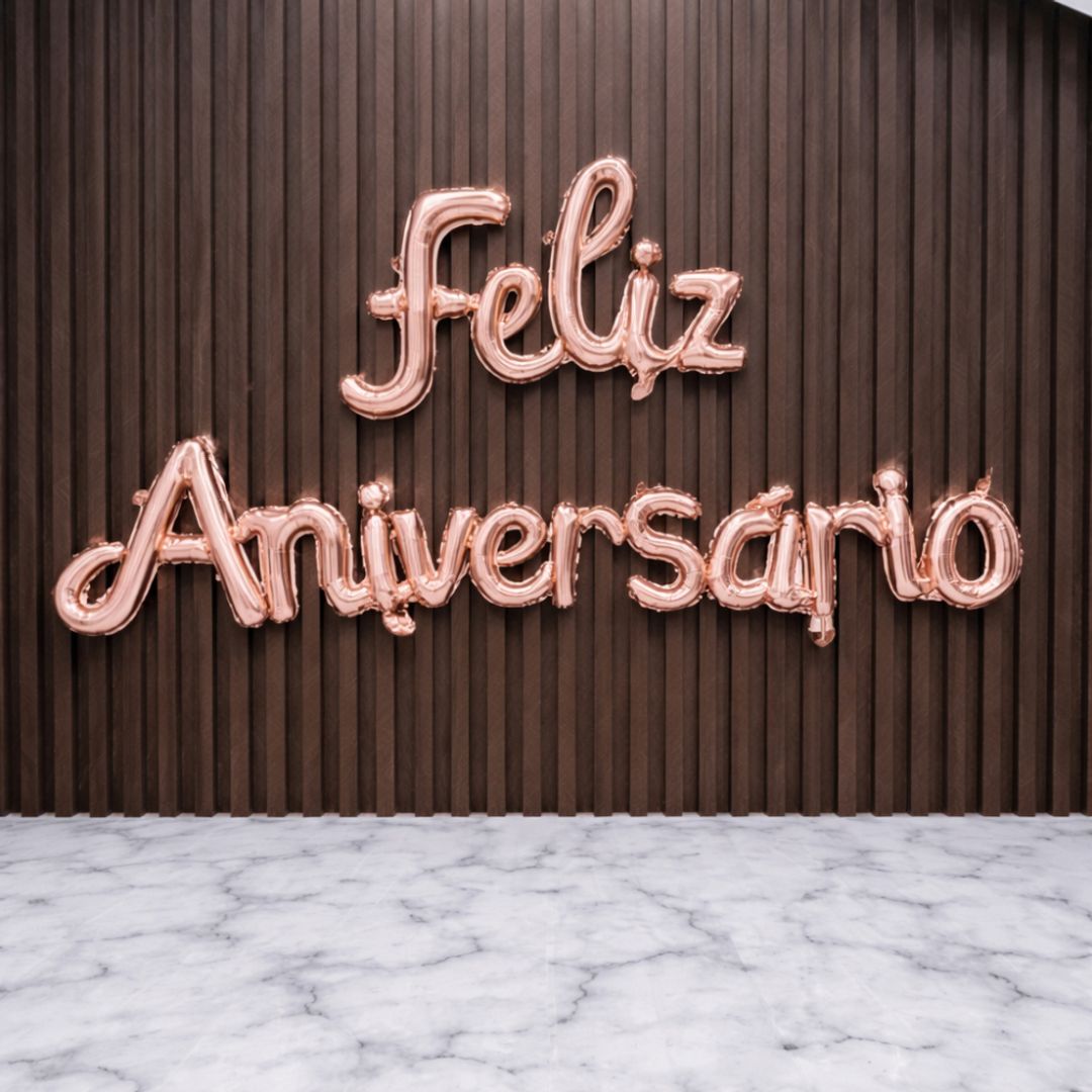 FELIZ ANIVERSARIO CURSIVO 
