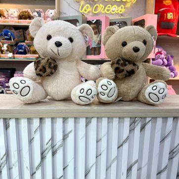 OSO CORAZON ANIMAL PRINT 30cm  - imagen 1