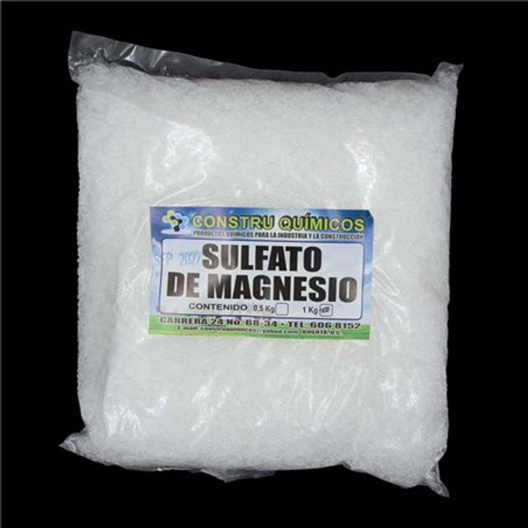 SULFATO DE MAGNESIO 500 gr