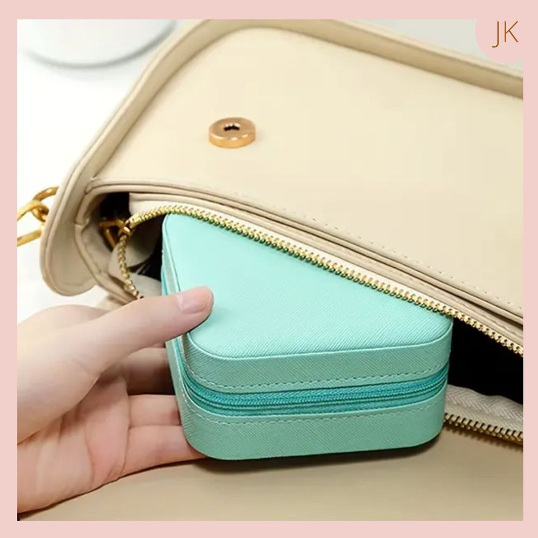 JOYERO CUERO PU CUADRADO