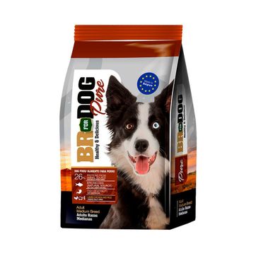 BR FOR DOGS  ADULTO RAZA MEDIANA  x 1 Kg - imagen 1