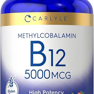 Metilcobalamina Vitamina B12 5000mcg 60 tab CARLYLE - imagen 1