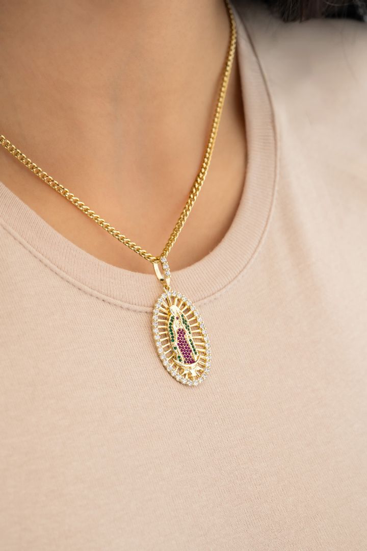 D Virgen Guadalupe colores 