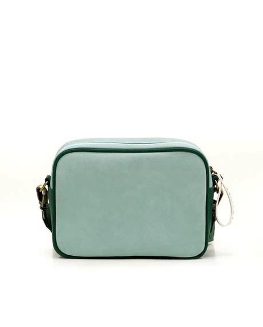 BANDOLERA LUCHI VERDE OSCURO X CELESTE