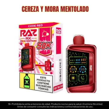 Imagen del producto Raz Code Red 50.000 Puffs