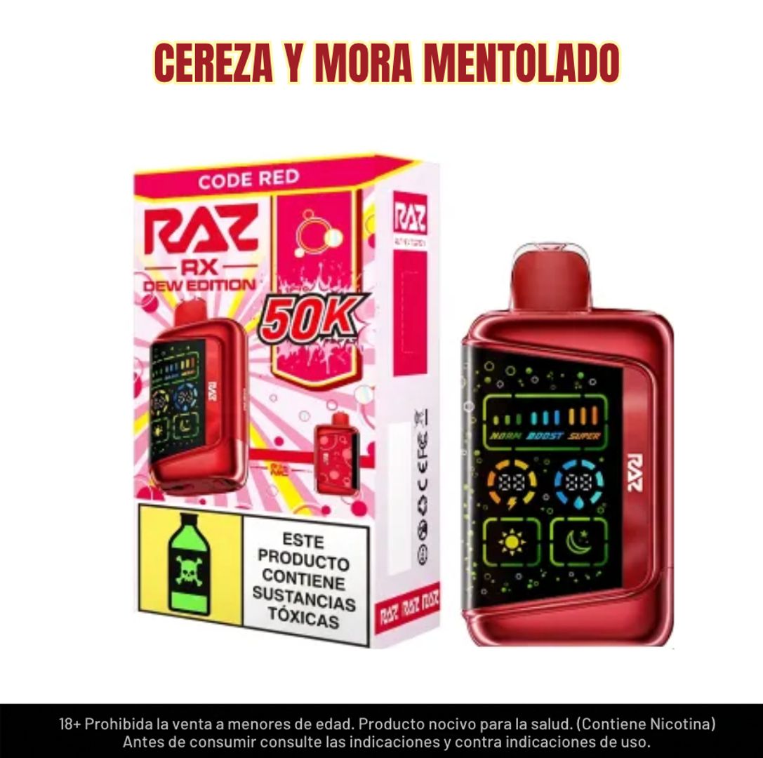 Raz Code Red 50.000 Puffs