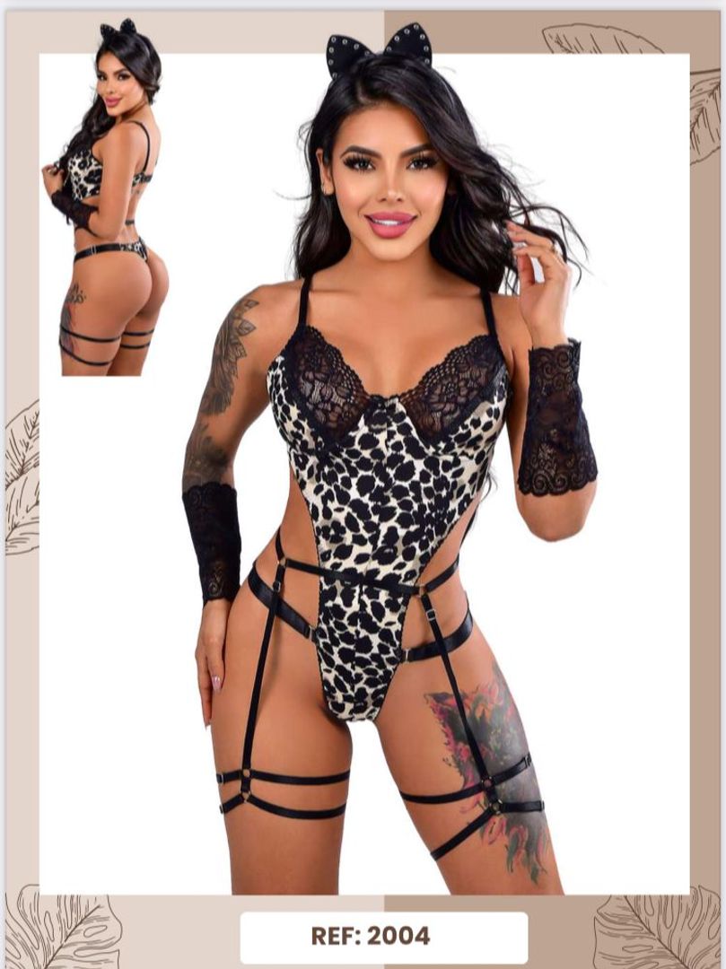 Disfraz animal print
