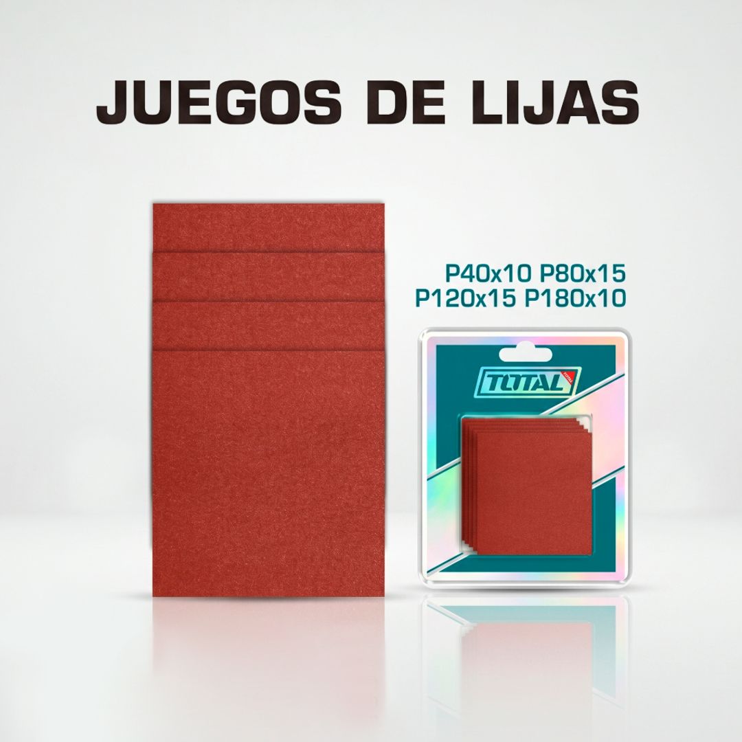 LIJA 5 PZAS 145 x 114 MM