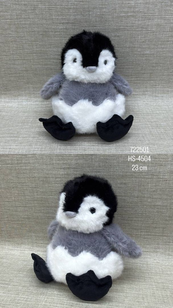 COLECCIÓN DE ANIMALITOS TIERNOS (PINGUINO) 23 CM