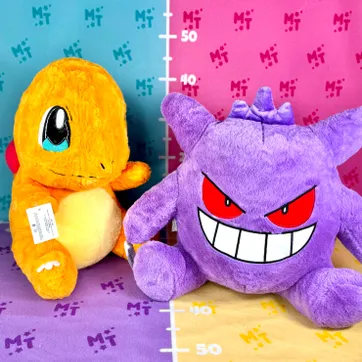 Imagen del producto Charmander/Gengar 40cm MLS