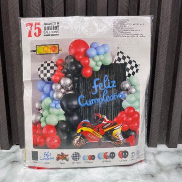 Imagen del producto ARCO DE GLOBOS MOTOS