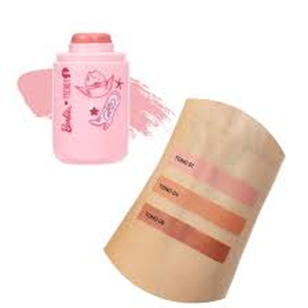 Rubor En Barra Barbie Vaquera Ref MT2381