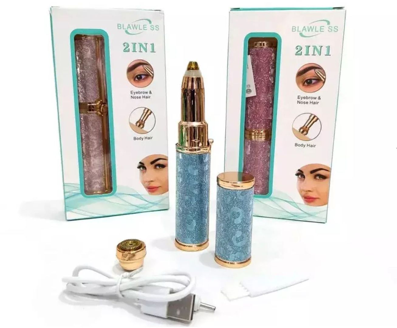 DEPILADOR FACIAL Y DE CEJAS HX-206 