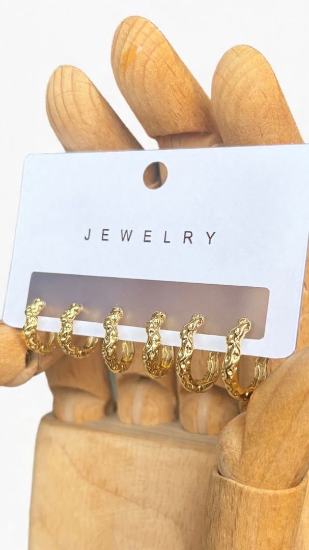 Set Hammered Hoops
