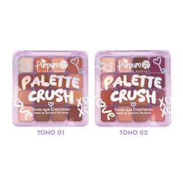 PALETA DE SOMBRAS X16 CRUSH PURPURE - imagen 1