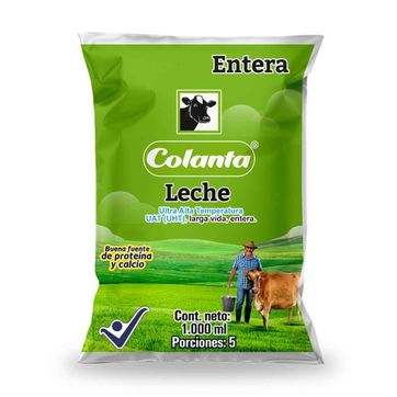 Imagen del producto LECHE ENTERA COLANTA*1L