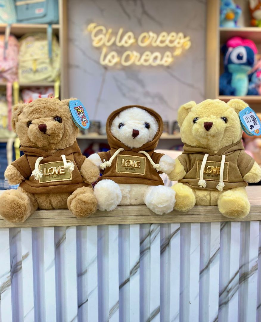 OSO CON SACO ( 20 CM ) 