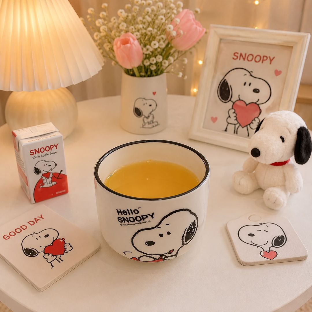 MUG SNOOPY CON TAPITA