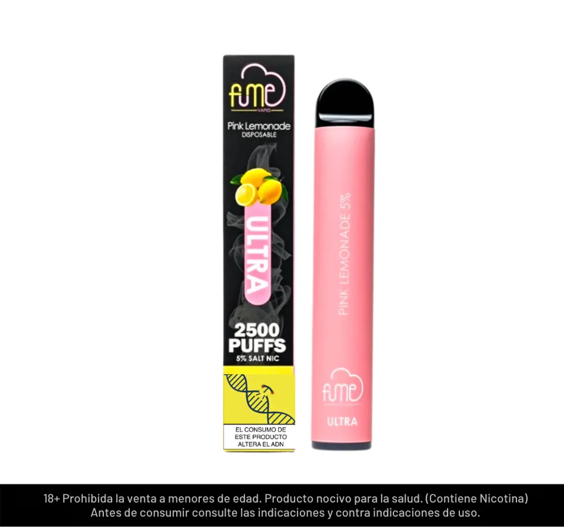 Fume Ultra Pink Lemonade 2500 Puffs 