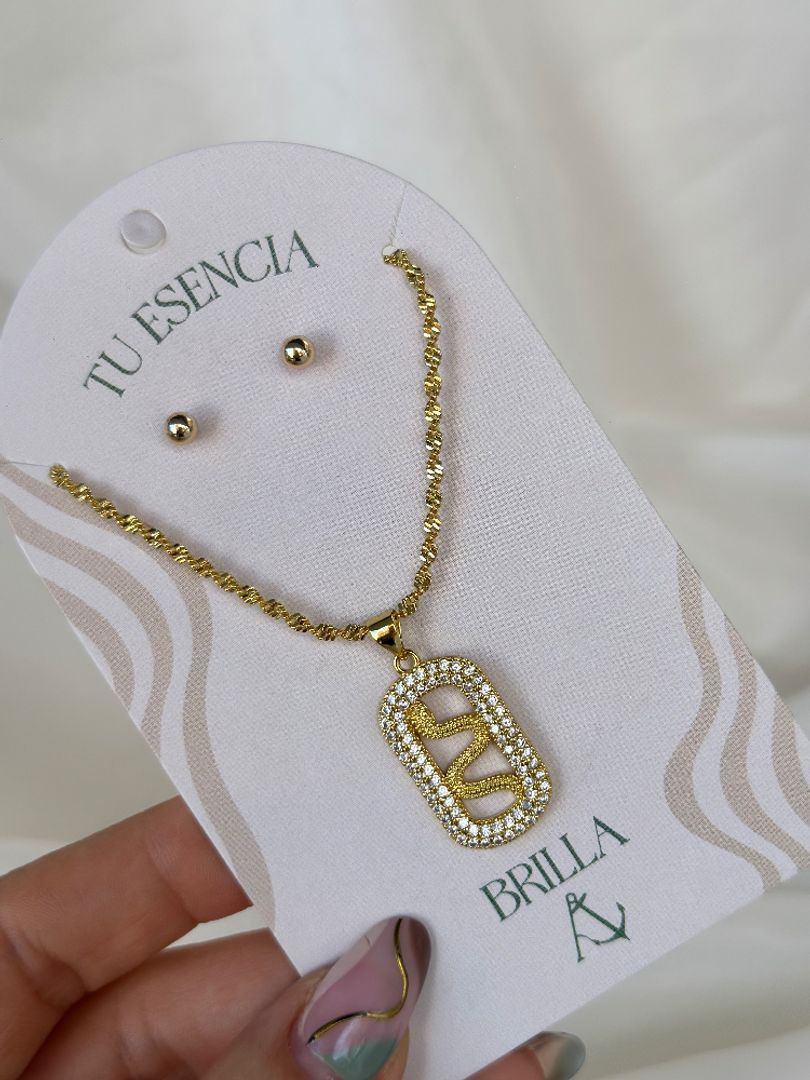 Cadena cuadro serpiente 