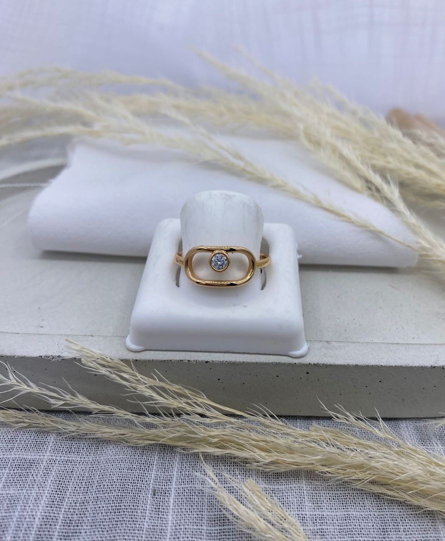 Anillo, oro rosa, covergold 