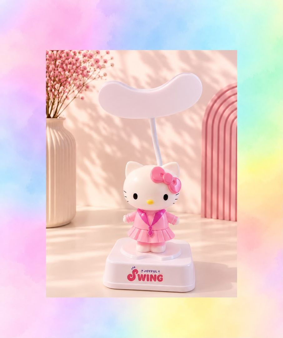 Lampara hello kitty movimiento