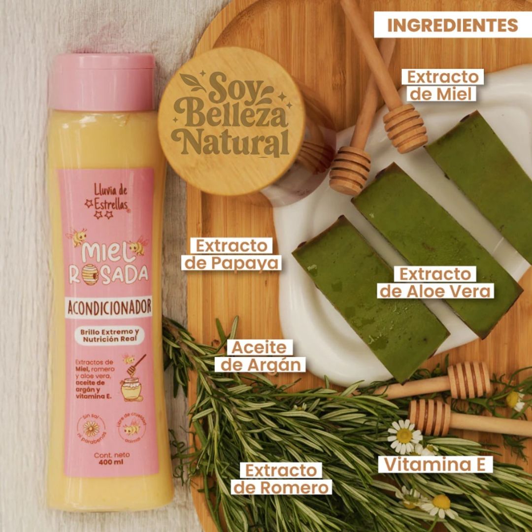 ACONDICIONADOR MIEL ROSADA 400ml