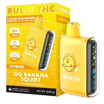Imagen del producto Geek Bar Pulse THC 5g Og Banana Squirt Hybrid