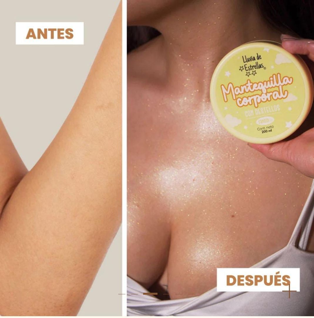 Mantequilla corporal con destellos sandía 
