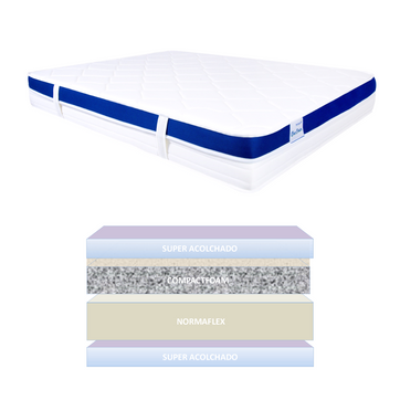 COL DUO DREAM STA FE 140X190X25 - imagen 1