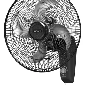 VENTILADOR SAMURAI DE PARED TURBO METALLIC NEGRO - imagen 1
