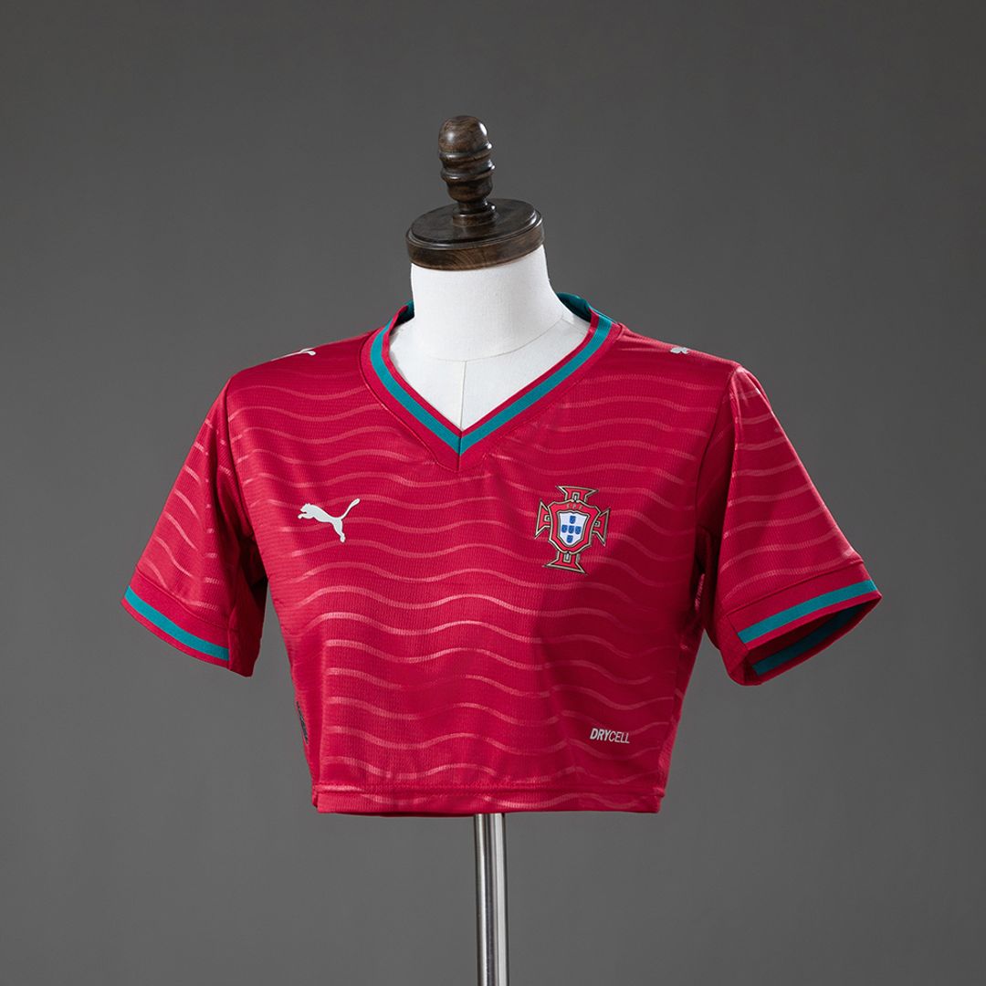 Portugal 2026 Manga Corta Mujer Fan