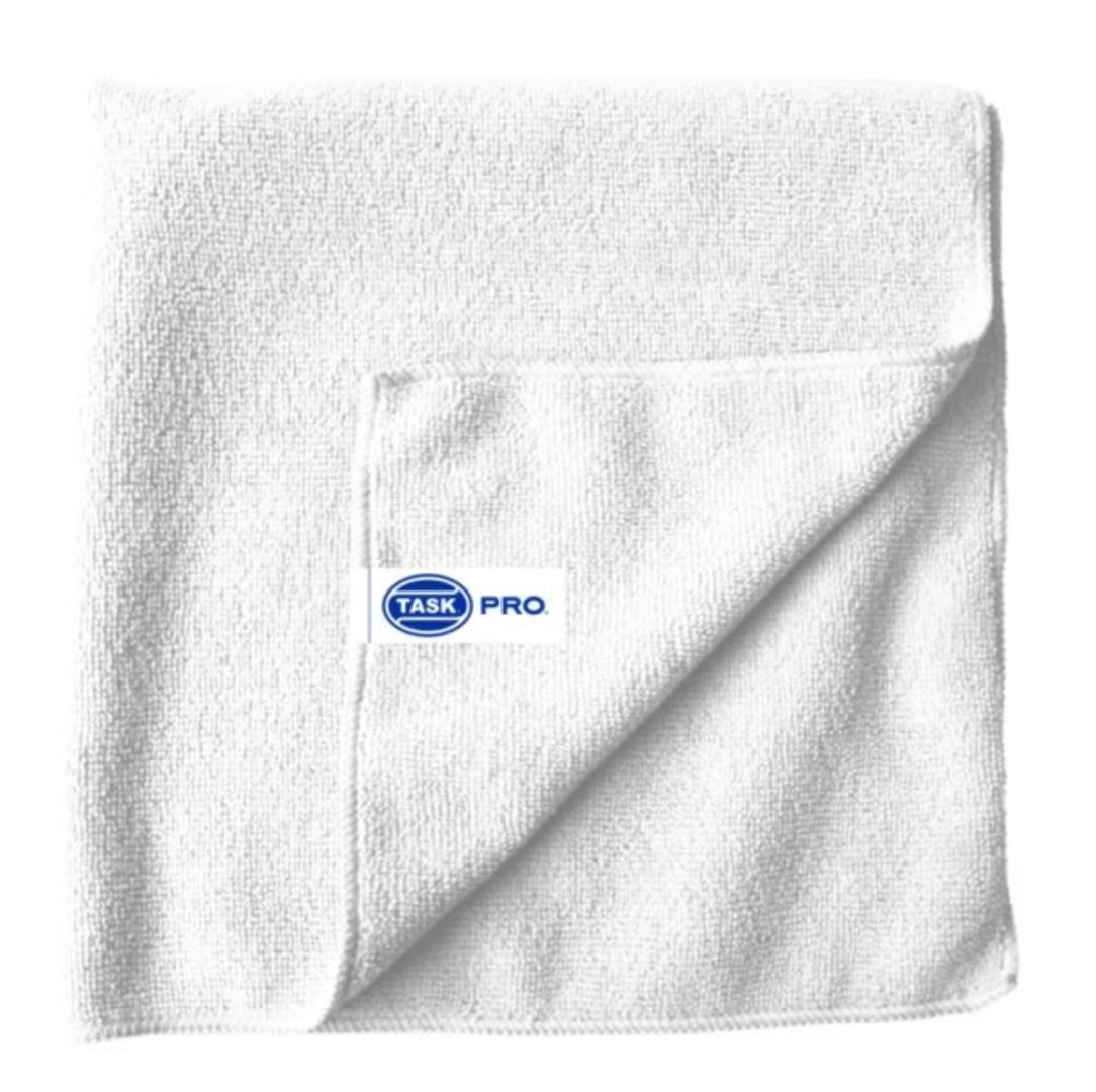 PAÑO MICROFIBRA COLOR BLANCO 40X40 CM TASK PRO