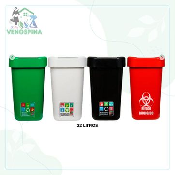 Imagen del producto PAPELERA 12 LTS VAIVEN