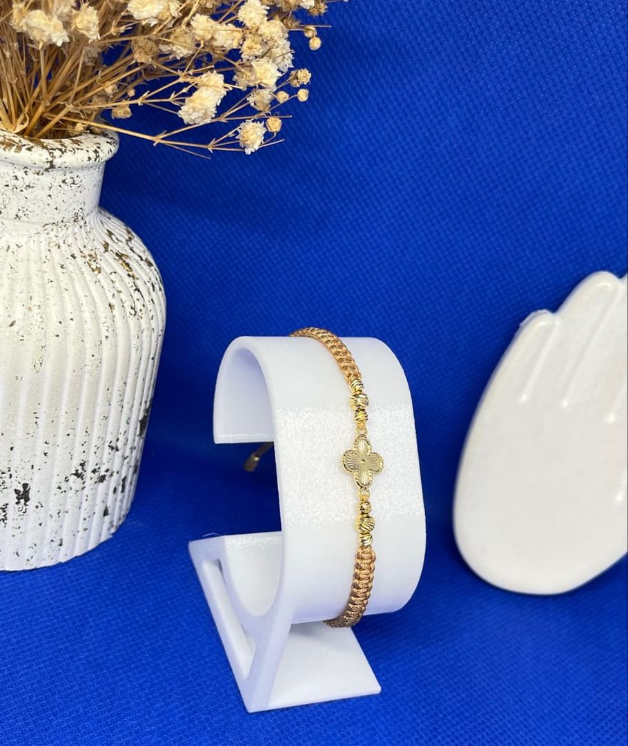 Pulsera van cleef diamantada mini balin italy 3mm y 4mm