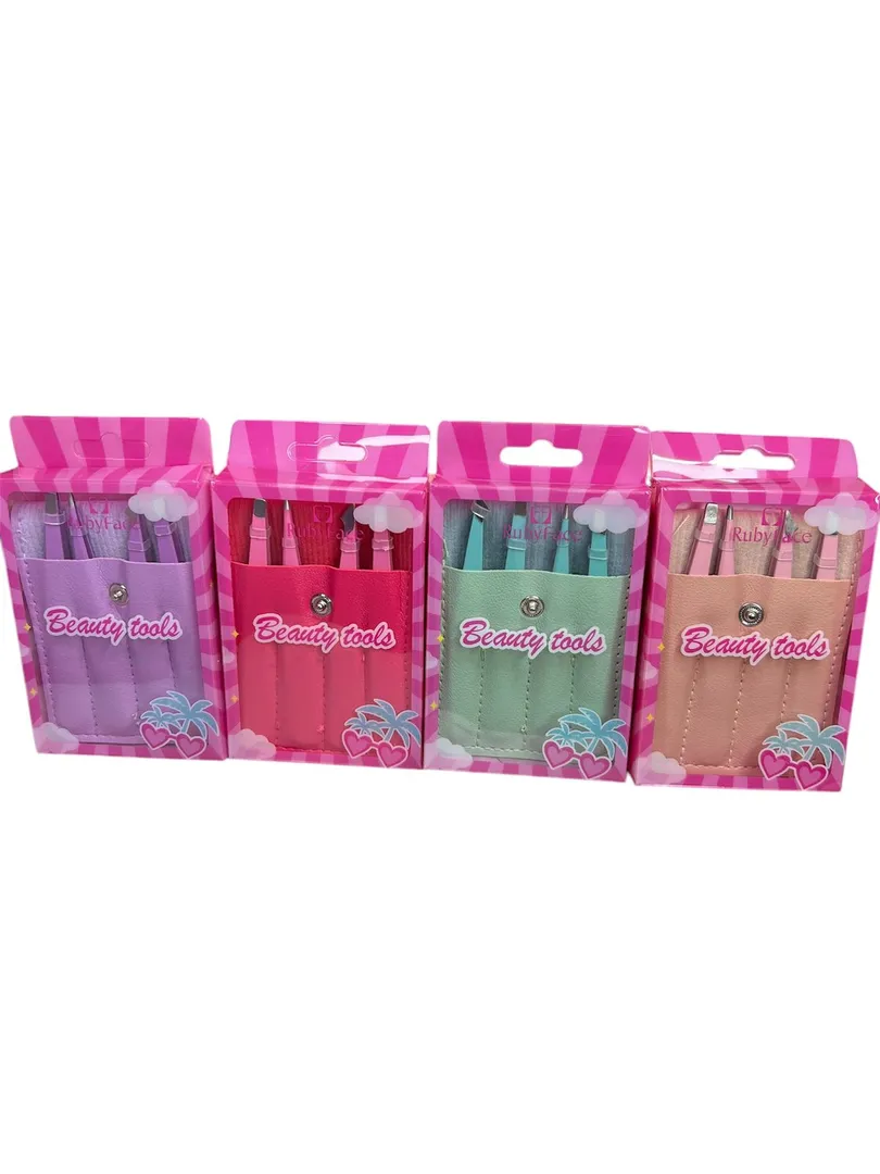 SET DE PINZAS PARA CEJAS 