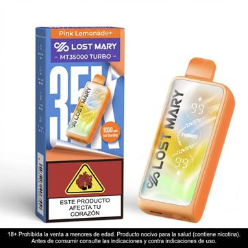 Imagen del producto Lost Mary Pink Lemonade 35.000 Puffs Mt Turbo