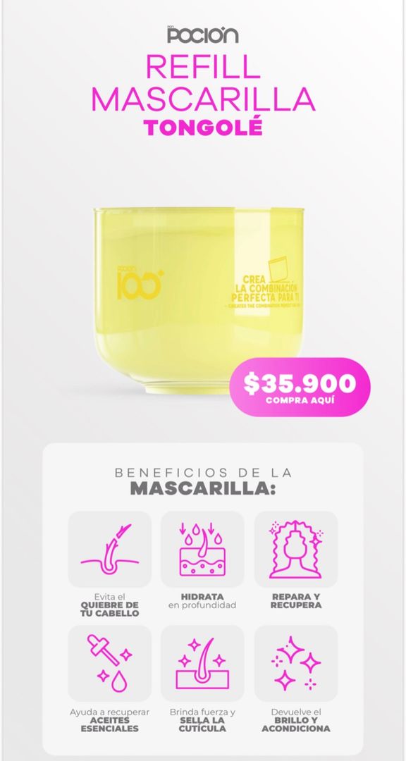 Refill mascarilla Tongole 