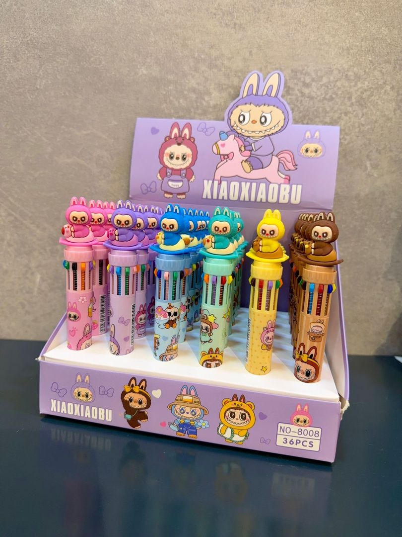 LAPICERO MULTICOLOR LABUBU