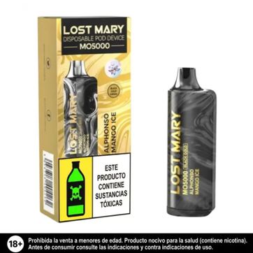 Imagen del producto Lost Mary Alphonso Mango Ice 5.000 Puffs