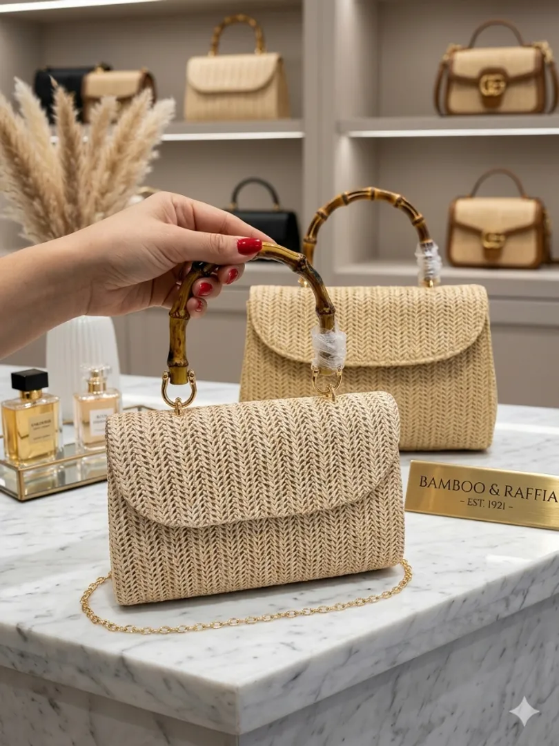 Bolso tejido veranero 
