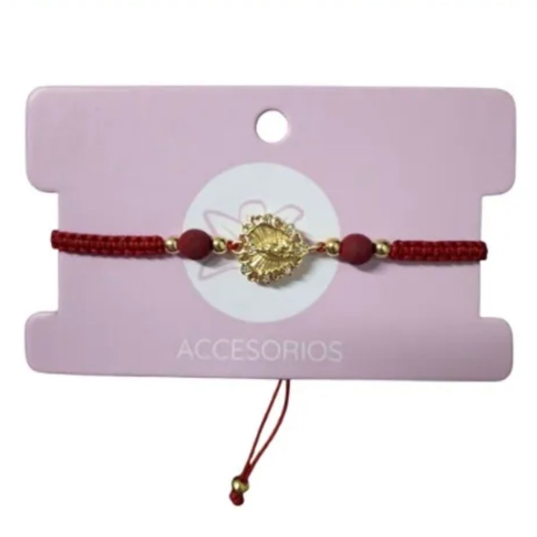 PULSERA VIRGEN CORAZÓN 