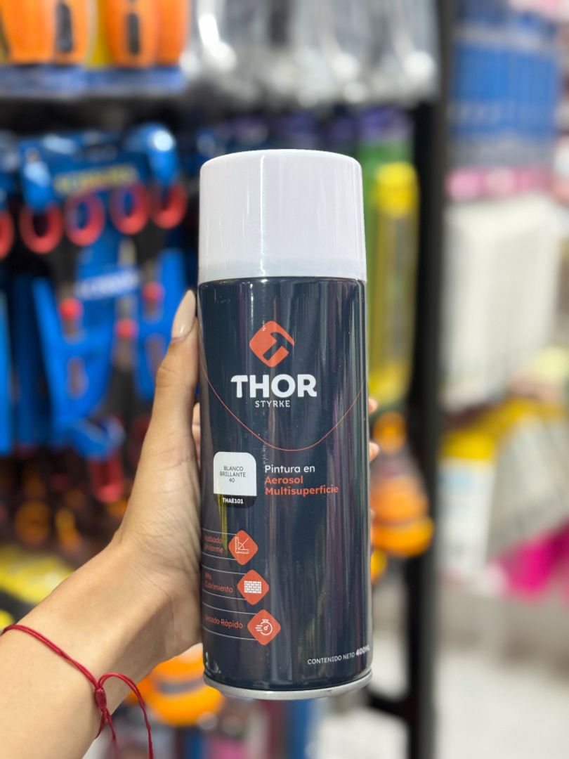 Pintura en Aerosol Multisuperficie Marca THOR