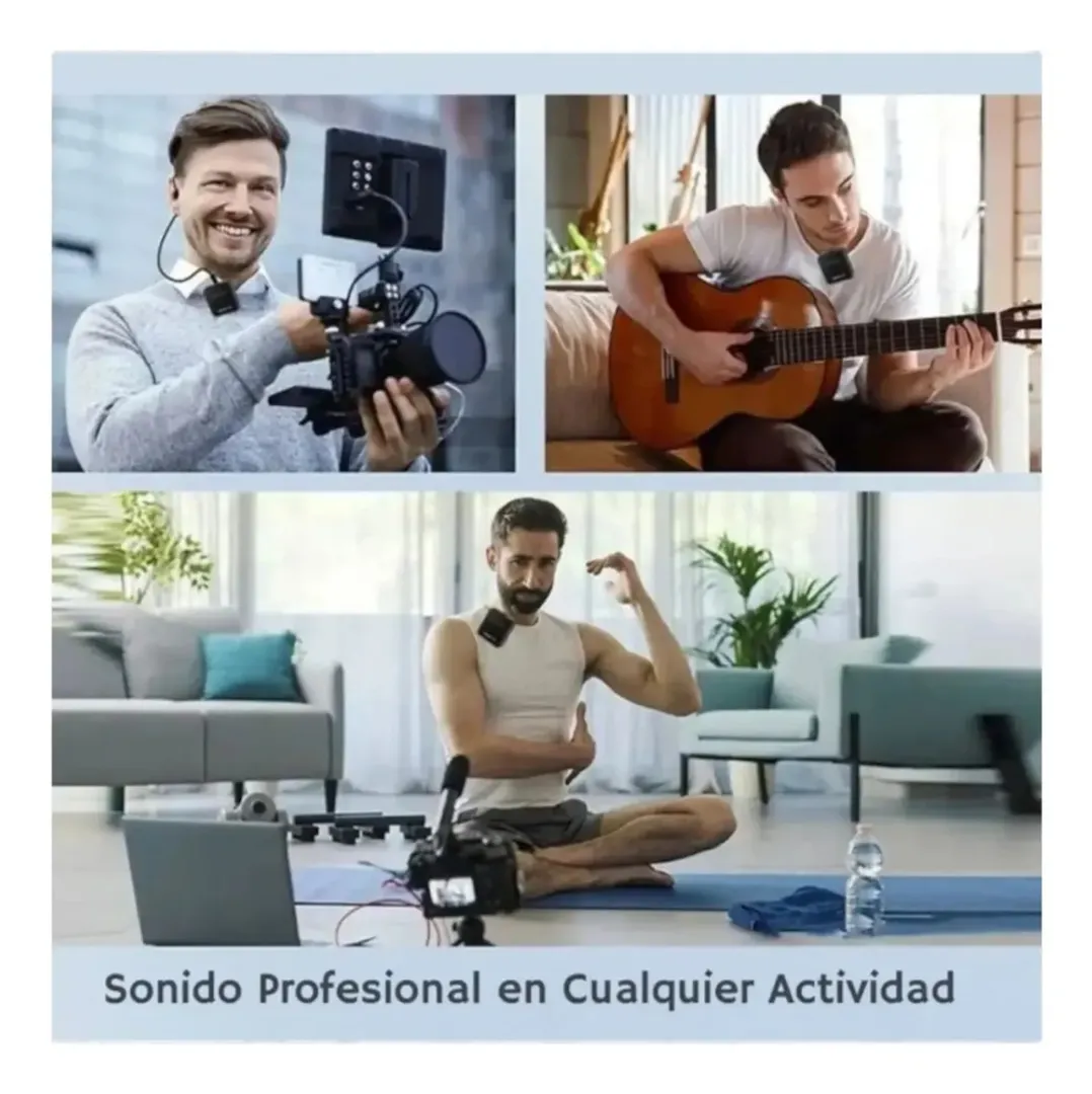 MICROFONO SOLAPA INALAMBRICO PARA CELULAR F15-2 