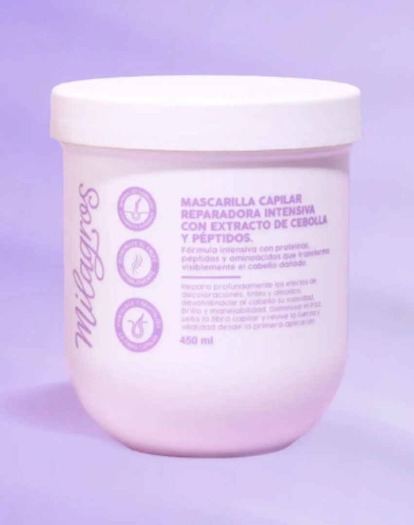 MASCARILLA CEBOLLA MILAGROS 